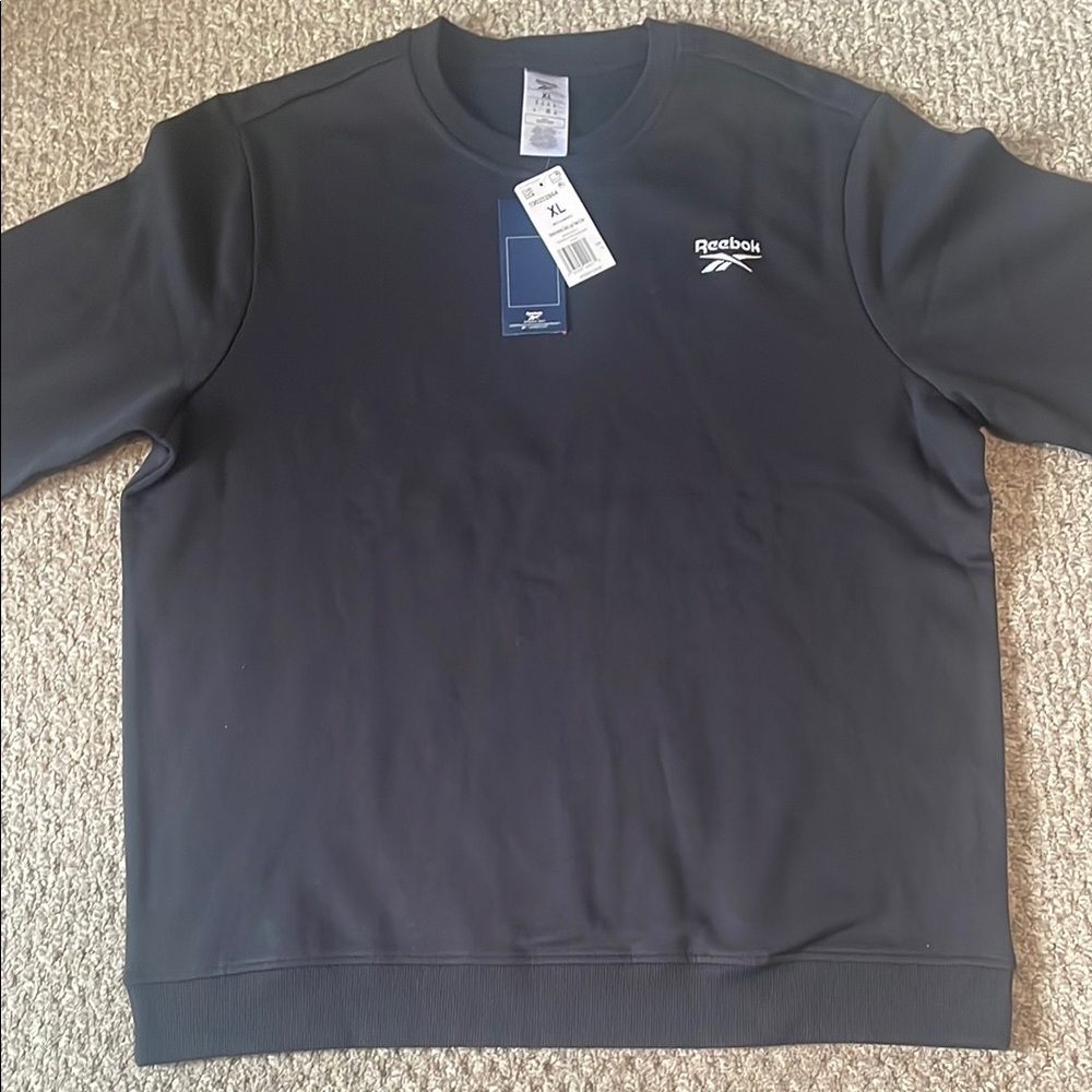 Reebok Men's Black Sweater